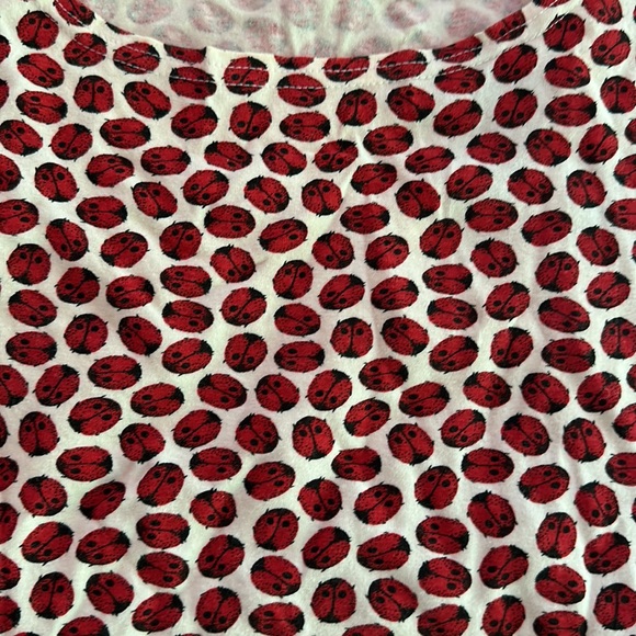 Vintage Lady Bug Top- - Picture 2 of 4